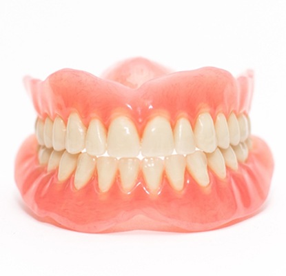 full set of dentures