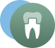 Tooth with dental crown icon highlighted