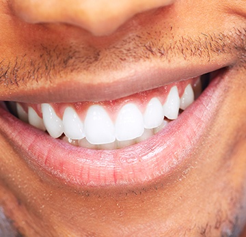 Closeup of a man smiling